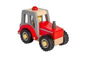 Treleker - Bigjigs Wooden Red Tractor - 36023