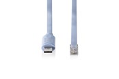 Nettverkskabel - DIGITUS USB 2.0 to RJ45 Console Adapter Cable - 1.8m - Blå - DA-70173