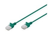Nettverkskabel - DIGITUS patch cable - green - Grønn - DK-1618-005S-G