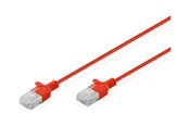 Nettverkskabel - DIGITUS patch cable - red - Rød - DK-1618-005S-R