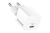 Mobil - Adaptere og ladere - Verbatim Mini GaN Charger 20W with USB-C Cable - 32396