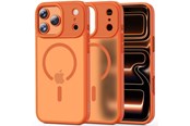 Mobil - Deksel og etui - Tech-Protect MagMat MagSafe Case for iPhone 17 Pro Max - Orange - 5906302334162