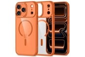 Mobil - Deksel og etui - Tech-Protect MagMat MagSafe Case for iPhone 17 Pro - Clear-Orange - 5906302334230