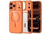 Mobil - Deksel og etui - Tech-Protect  MagMat MagSafe Case for iPhone 17 Pro Max - Clear Orange - 5906302334261