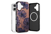 Mobil - Deksel og etui - Tech-Protect Lamano MagSafe Case for iPhone 17 - Brown and Purple - 5906302334445
