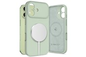 Mobil - Deksel og etui - Tech-Protect  Silicone MagSafe Case for iPhone 17 - Green - 5906302334490