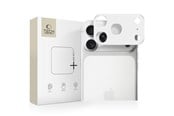 Mobil - Beskyttelsesglass - Tech-Protect Camalloy Fit+ Camera Cover for iPhone 17 Pro Max - Silver - 5906302334582