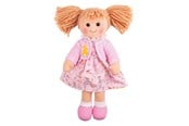 Dukker, Bamser & Utstyr - Bigjigs Fabric Doll Ella - 35cm - BJD061