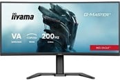 Skjerm - 34" iiyama G-MASTER Red Eagle GCB3484WQSU-B2 - LED monitor - curved - 34" - HDR - GCB3484WQSU-B2