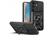 Mobil - Deksel og etui - Tech-Protect Camshield Pro Case for Samsung Galaxy M35 5G - Black - 5906302310340