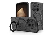 Mobil - Deksel og etui - Tech-Protect TacticStand MagSafe Case for Xiaomi 15T Pro - Black - 5906302335503