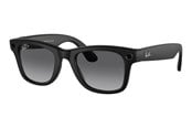 VR-utstyr - Ray-Ban Gen1 Wayfarer Matte Black / Polarized Gradient Graphite - 899-00599-01