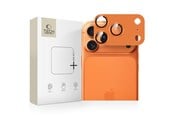 Mobil - Beskyttelsesglass - Tech-Protect Camfull Fit+ Lens Glass for iPhone 17 Pro Max - Orange - 5906302335534