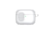 Mobil - Andre tilbehør - AmazingThing Titan Pro Mag Case Clear for AirPods Pro 3 - White - APRO3TPWH