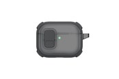 Mobil - Andre tilbehør - AmazingThing Titan Pro Mag Case Clear for AirPods Pro 3 - Black - APRO3TPBK