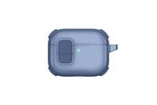 Mobil - Andre tilbehør - AmazingThing Titan Pro Mag Case Clear for AirPods Pro 3 - Blue - APRO3TPBU
