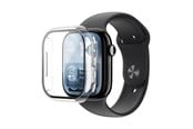Smartklokke - Tilbehør - AmazingThing Radix Glass Screen Protector with Case for Apple Watch Series 11 46mm - Clear - AIW46RCL