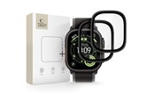 Mobil - Beskyttelsesglass - Tech-Protect 2-pack Tempered Glass for Apple Watch Ultra 49mm - Black - 5906302335640