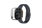 Smartklokke - Tilbehør - AmazingThing Radix Glass Screen Protector with Case for Apple Watch UItra 3 49mm - Black - AIW49RBK