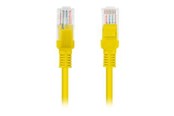 Nettverkskabel - Lanberg patch cable - yellow RAL 1016 - Gul - PCU6-20CC-0300-Y