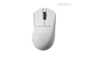 Mus - Pulsar X3 CrazyLight Medium Wireless (Uyuni White) - Gaming mus - Optisk - 5 - Hvit - PX3RCL202