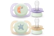 Babyutstyr - Philips Avent Pacifier ultra start Nighttime - SCF075/17