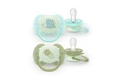 Babyutstyr - Philips Avent Pacifier ultra soft Nighttime - SCF094/01