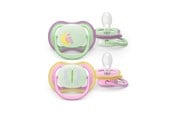 Babyutstyr - Philips Avent Pacifier ultra air nighttime - SCF376/29