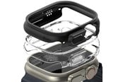 Smartklokke - Tilbehør - Ringke Slim 2-pack case for Apple Watch Ultra 49 mm - clear black matte - 8809881268873