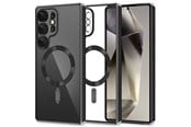 Mobil - Deksel og etui - Tech-Protect MagFlex Case for Samsung Galaxy S25 Ultra - Clear Black - 5906302360048