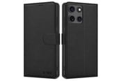 Mobil - Deksel og etui - Tech-Protect Wallet Case for Motorola Moto G15 / G15 Power - Black - 5906302361137