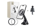 Mobil - Andre tilbehør - Tech-Protect N56 Car Mount for Dashboard Window or Air Vent Grille - Black - 5906302360703
