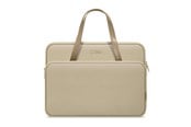Veske/Hylster/Sekk til bærbar PC - Tech-Protect Carrying Bag for Laptop 13-14" - Beige - 5906302380541