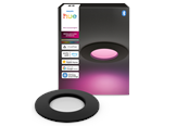 Smarthus - Philips Hue Slim innfelt spotlight 90 mm svart - 929004291101
