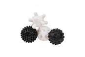 Babyleker - Akuku Soft sensory balls black/white (4 pcs) - A0469