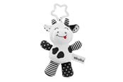 Babyleker - Akuku Plush hanging toy black/white COW - A0471