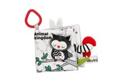 Babyleker - Akuku First book from fabric sensory book ANIMALS KING - A0481