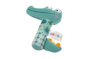 Babyleker - Akuku Soft plush rattle/squeaker Crocodile - A0644