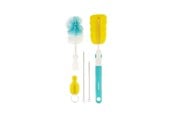 Babyutstyr - Akuku Bottle straw and pipe brush set BLUE - A0410