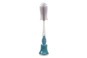 Babyutstyr - Akuku Silicone bottles cups and teat brush with rack - A0511
