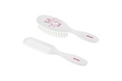 Babyutstyr - Akuku Comb & hairbrush with nylon bristle lama - A0083