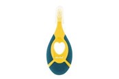 Babyutstyr - Akuku First toothbrush 0-2y yellow/navy blue - A0158