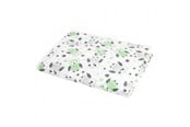 Babyutstyr - Akuku PEVA Changing mat 55 x 70 cm GREY-MINT OWLS - A0258