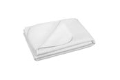 Babyutstyr - Akuku Waterproof bed pad terry 60 x 120 cm WHITE - A1284
