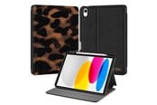Nettbrett - Deksler og etui - Tech-Protect  Lamano Case for iPad 10.9" 10 / 2022 / 11" 11 / 2025 - Brown & Black - 5906302335916