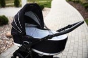 Babyutstyr - Akuku Mosquito net for stroller BLACK - A0446