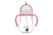 Babyutstyr - Akuku Non-spill cup with weighted straw PINK - A0676