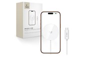 Mobil - Adaptere og ladere - Tech-Protect A50 MagSafe 25W QI2.2 Wireless Charger - White - 5906302339389
