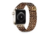 Smartklokke - Tilbehør - Tech-Protect Lamano Strap for Apple Watch 40 / 41 / 42 mm - Brown and Black - 5906302339433