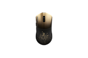 Mus - WLMouse BEAST G Medium Wireless X FEIRENZAI - Black Gold (Limited Edition) - Gaming mus - Optisk - 5 - Svart - BG-M-FRZ-ZGM-BLACK